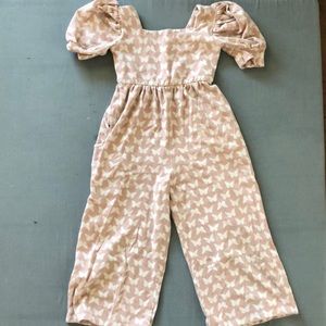 Remie girl butterfly jumpsuit